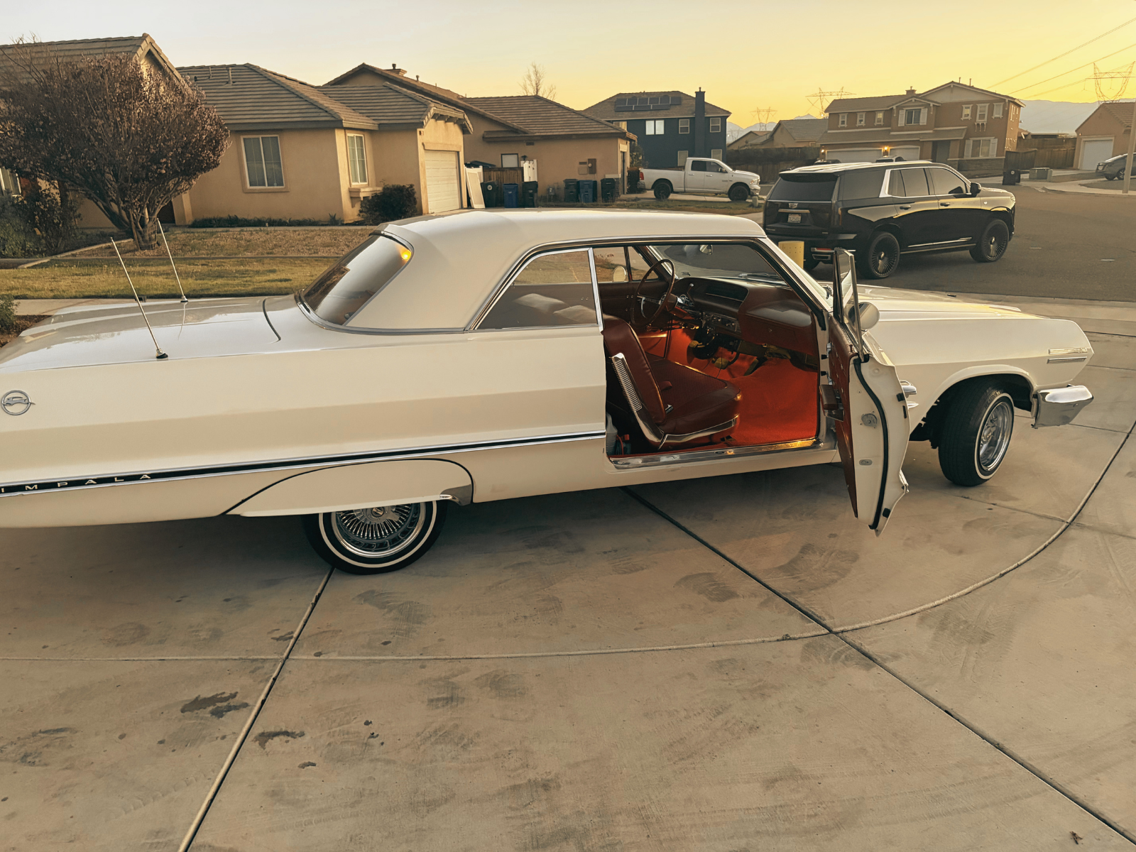 1963 Chevy Impala Front Door Open