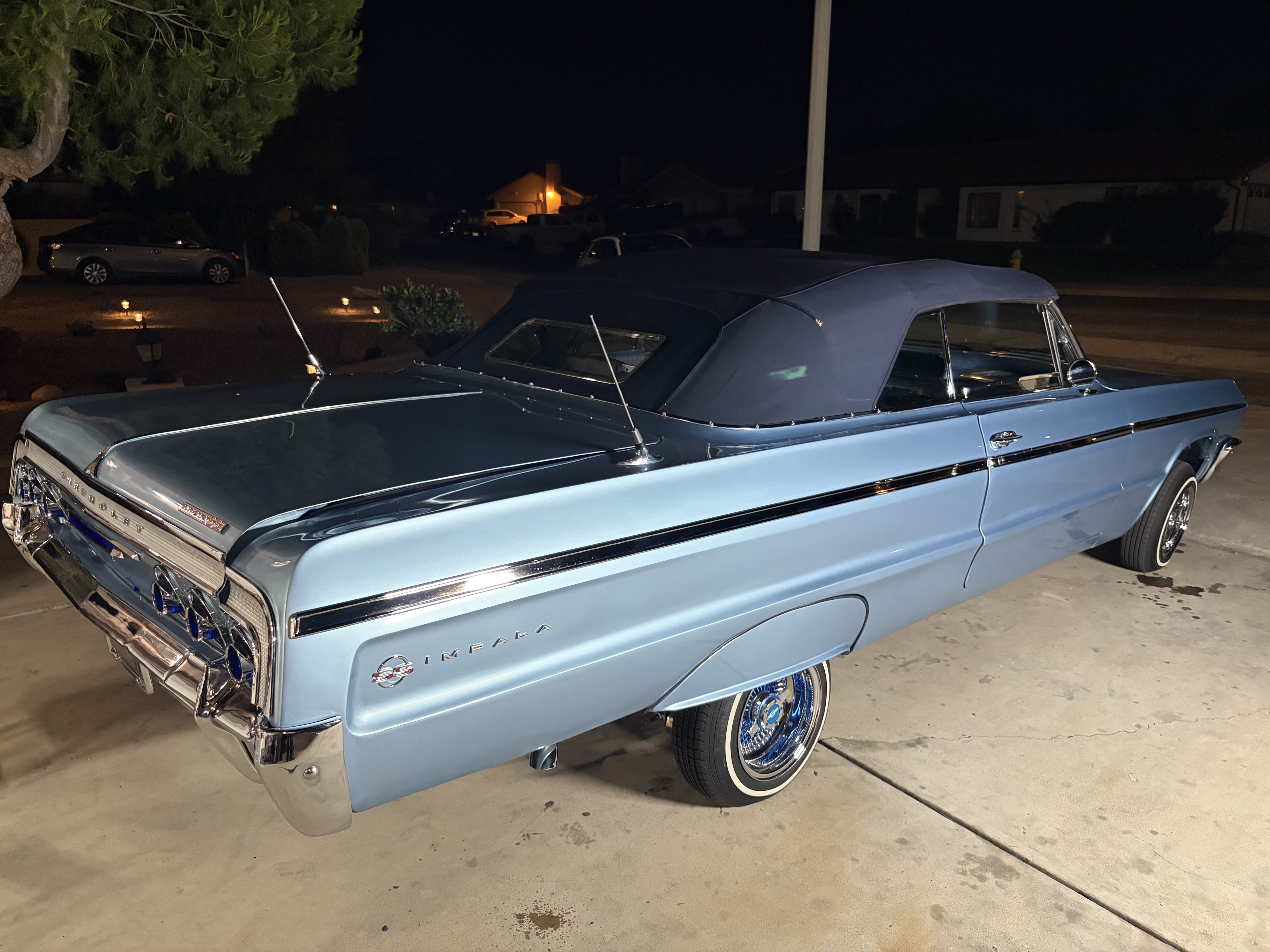 '64 Rear in the garage