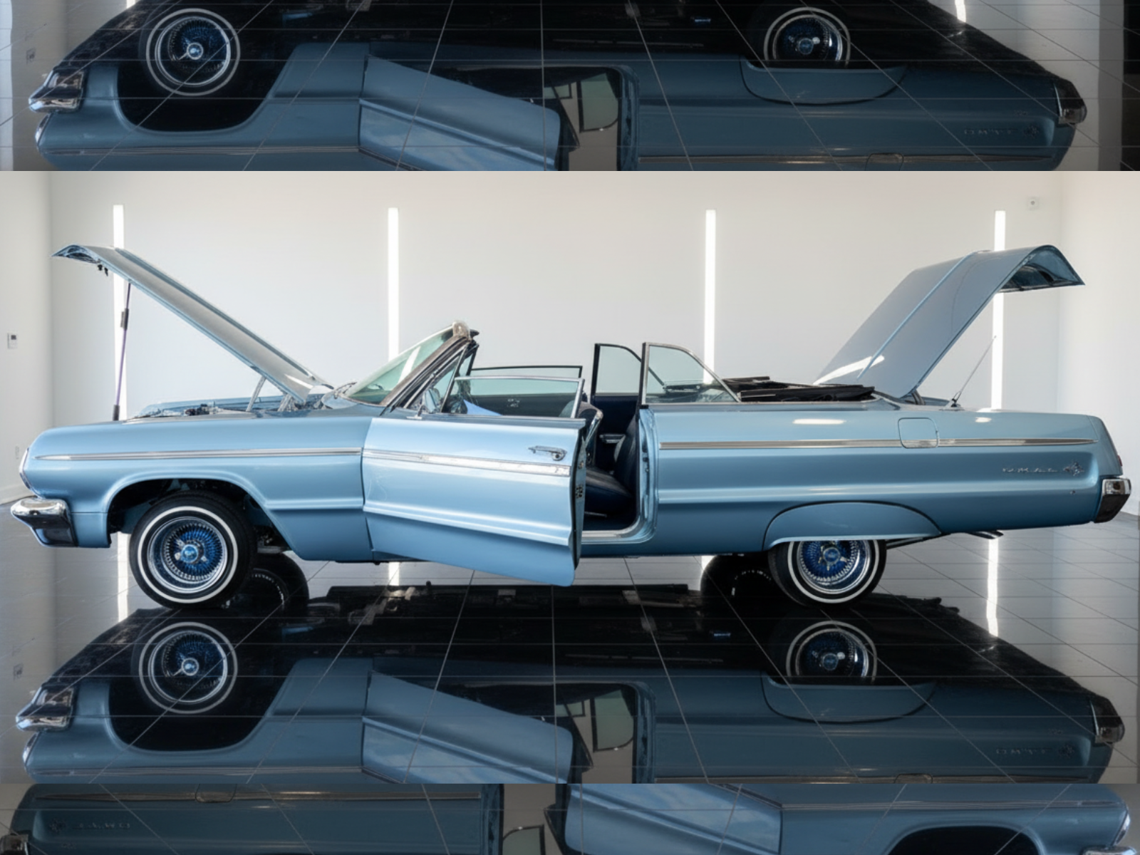 Chevy Impala SS Ragtop Convertible (Blue)